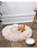 Native Home Schapenvacht dierenbed crème - Ø 50 cm
