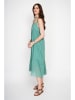 ASSUILI Linnen jurk turquoise