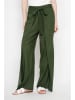 ASSUILI Linnen broek groen