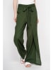 ASSUILI Linnen broek groen