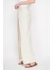 ASSUILI Leinen-Hose in Creme