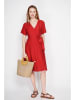 ASSUILI Kleid in Rot