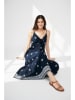 ASSUILI Kleid in Dunkelblau