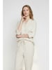 ASSUILI Linnen blouse crème