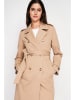 ASSUILI Trenchcoat in Hellbraun
