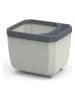 Gusta Garden Kruidenpot "Herbs Buddy" grijs - (B)16 x (H)14 x (D)13 cm
