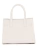 Mia Tomazzi Leder-Henkeltasche "Ventimiglia" in Beige - (B)29 x (H)22 x (T)14 cm
