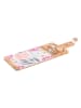 Villa d´Este 3tlg. Käse-Scheideset "New Acquerello" in Hellbraun/ Rosa - (B)14 x (H)41 cm