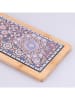 Villa d´Este Schneidebrett "New Kasbah" in Hellbraun/ Blau - (B)12,5 x (H)41,5 x (T)1,2 cm