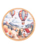 Villa d´Este 4er-Set: Untersetzer "Balloon" Bunt - Ø 20 cm