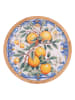 Villa d´Este Podstawka "Fruit Life" w kolorze niebiesko-żółtym - Ø 20 cm
