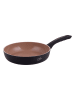 Villa d´Este Bratpfanne "Radici Liquirizia" in Hellbraun/ Schwarz - Ø 28 cm