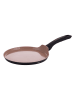 Villa d´Este Crepes-Pfanne "Radici Liquirizia" in Hellbraun/ Schwarz - Ø 25 cm