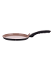Villa d´Este Crepes-Pfanne "Radici Liquirizia" in Hellbraun/ Schwarz - Ø 25 cm