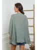 Fleur de Lin Leinen-Bluse  in Khaki