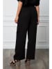 Fleur de Lin Leinen-Hose "Honas" in Schwarz