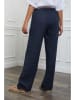 Fleur de Lin Leinen-Hose "Honas" in Dunkelblau