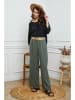 La Compagnie Du Lin Bluse "Fraiche" in Schwarz