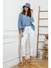 La Compagnie Du Lin Blouse lichtblauw