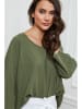 La Compagnie Du Lin Blouse kaki