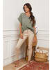 Fleur de Lin Shirt "Lutarce" in Khaki