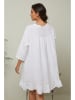 La Compagnie Du Lin Linnen jurk "Jasmine" wit