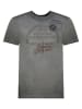 Geographical Norway Koszulka "Jergen" w kolorze antracytowym