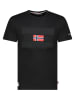 Geographical Norway Shirt "Jimonsen" zwart