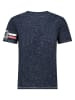 Geographical Norway Shirt "Jortlab" in Dunkelblau