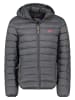 Geographical Norway Doorgestikte jas "Amigolor" antraciet