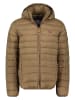 Geographical Norway Doorgestikte jas "Amigolor" lichtbruin/grijs
