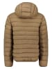 Geographical Norway Doorgestikte jas "Amigolor" lichtbruin