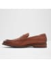 Aldo Leren mocassins lichtbruin