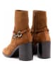 Aldo Leder-Boots in Hellbraun