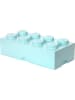 LEGO Aufbewahrungsbox "Brick 8" in Hellblau - (B)50 x (H)18 x (T)25 cm