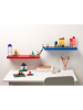LEGO Wandregal in Rot - (B)38,5 x (H)2,5 x (T)15 cm