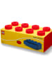 LEGO Schubladenbox "Brick 8" in Rot - (B)32 x (H)16 x (T)12 cm