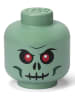 LEGO Opbergbox "Skeleton" groen - (H)18,5 x Ø 16 cm