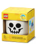 LEGO Pojemnik "Skeleton" w kolorze białym - wys. 12,3 x Ø 10,5 cm