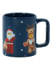 LEGO Kop "Christmas Minifigures" donkerblauw - 300 ml
