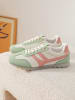 Sixth Sens Sneakers lichtroze/crème/groen