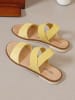 Sixth Sens Sandalen geel