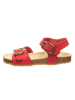 billowy Sandalen in Rot