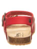 billowy Sandalen in Rot
