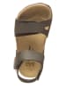 billowy Sandalen in Anthrazit