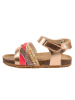 billowy Sandalen "Rosso" in Bunt