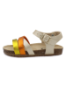 billowy Sandalen in Gold