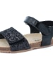 billowy Sandalen in Schwarz