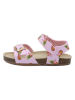 billowy Sandalen in Rosa