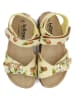 billowy Sandalen in Gelb